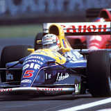 Nigel Mansell mit der «Red 5»