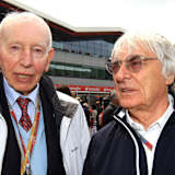 Zwei lebende Legenden: John Surtees und Bernie Ecclestone
