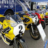 Yamaha präsentiert eine exklusive Auswahl von historischen Maschinen