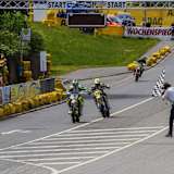 Der Zieleinlauf in St.Wendel: Lukas Höllbacher vor Markus Class