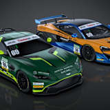 British Racing Green und Papaya-Orange: Der Aston Martin Vantage GT4 und der McLaren 570S GT4