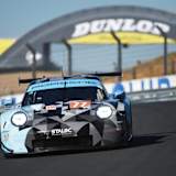 Der Porsche 911 RSR von Dempsey-Proton Racing bei den 24h Le Mans