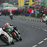 Michael Dunlop (3) vor Christian Elkin (5) und John McGuinness (4)