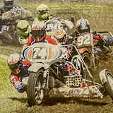 Die Briten Ducan Tolhurst/Terry Saunters (74) verunglückten 2007 in Lüdinghausen schwer