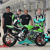 Jesper Pellijeff, Kevin Bolliger, Roman Stamm, Hämpu Bolliger, Jan Bühn, Nigel Walraven (vlnr.)