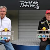 Autor Herbert Thumpser (li.) mit Wolfgang Stropek