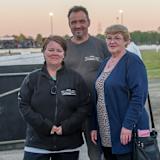 Vor vier Jahren war noch alles gut: Brigitte Haltermann (r.) mit Sohn Andre und Schwiegertochter Karin