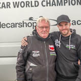 Kees Endeveld (r.) mit Teamchef Herbert Brüner