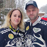 Florian Kreuzmayr und Jasmin Staudacher sind auf der Bahn und auch privat ein Team