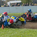 Die Niederländer Wilfred Detz/Wendy Arling vor Ole Möller/Jana Frohbös