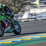 Jan Bühl auf der Kawasaki vom Team Bolliger