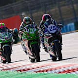 Die Yamaha mit der Startnummer 25 ist die von Vinales Racing