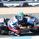 Edgar Pons beendete die zwei Moto2-Rennen in Jerez jeweils auf Platz 16