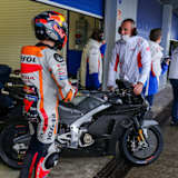 Stefan Bradl im Januar 2021 in Jerez