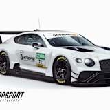 Erste Zeichnung des Bentley Continental GT3 von T3 Motorsport