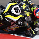 In Aragon werden wir die gelbe BMW M1000RR von Gabriele Ruiu sehen