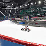 Die moderne Arena Lodowa in Tomaszow Mazowieki