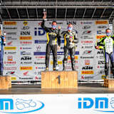 Schlosser/Fries siegten bei den 600ern vor Streuer/de Haas (l.) und Sattler/Schmidt