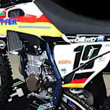 Max Nagl startet in Mantova mit der Startnummer 19