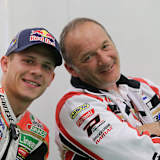 Stefan und Helmut Bradl 2014 beim LCR-Team