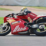 Christer Lindholm gewann 1996 zweimal auf dem Sachsenring