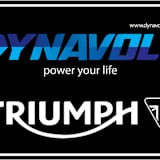 Triumph konnte Dynavolt als Hauptsponsor gewinnen