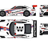 So soll der zweite Mercedes-AMG GT3 von WeatherTech aussehen