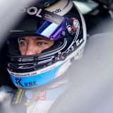 Andreas Wirth im Cockpit des Aston Martin Vantage GT4