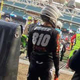 Kai Haase im Angel Stadium von Anaheim