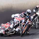 Michael Härtel (vorne) und Lukas Baumann (hinten) sind in Landshut dabei