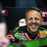 Das Weltmeister-Motorrad zu fahren, macht offenbar gute Laune