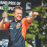 Mike Leitner: Jubel beim ersten MotoGP-Sieg von KTM in Brünn 2020
