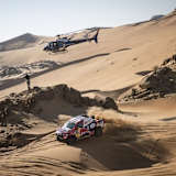 Nasser Al-Attiyah beim seinem 40. Etappensieg