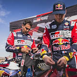 Nasser Al-Attiyah und Matthieu Baumel