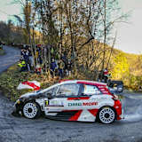 Der Toyota Yaris WRC mit Sébastien Ogier