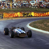 Pedro Rodríguez feierte am Neujahrstag 1967 in Kyalami im Cooper-Maserati T81 seinen ersten GP-Sieg
