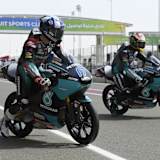 John McPhee und Darryn Binder am Wochenende in Losail