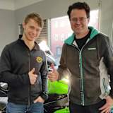 Sandro Furtner (li.) mit Roman Raschle