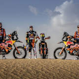 Toby Price, Matthias Walkner, Sam Sunderland (v.l.)