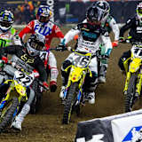 JGR Suzuki startete 2019 mit Chad Reed (#22)