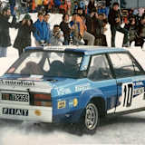 Walter Röhrl im Fiat 131 Abarth 1980