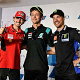 Stolzer Mentor: Pecco Bagnaia, Valentino Rossi und Franco Morbidelli