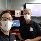 Richard Speiser (li.) mit Alfons Amerschläger