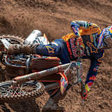 Tom Vialle gewann den ersten MX2-Lauf in Afyon