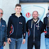 Benny Wilbers, Marco Fetz, Burkhardt Stember, Florian Alt (v.li.)