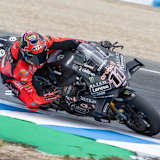 Nicolo Bulega bewies am ersten Testtag in Jerez die Schlagkraft der neuen Ducati V4R