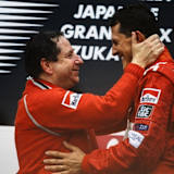 Ferrari-Teamchef Jean Todt und Michael Schumacher 2000 in Suzuka