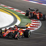 Carlos Sainz und Charles Leclerc in Singapur 2023