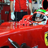 Sergio Pérez 2011 im Ferrari