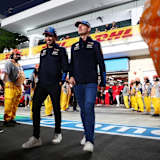 Sergio Pérez und Max Verstappen 2024 in Katar